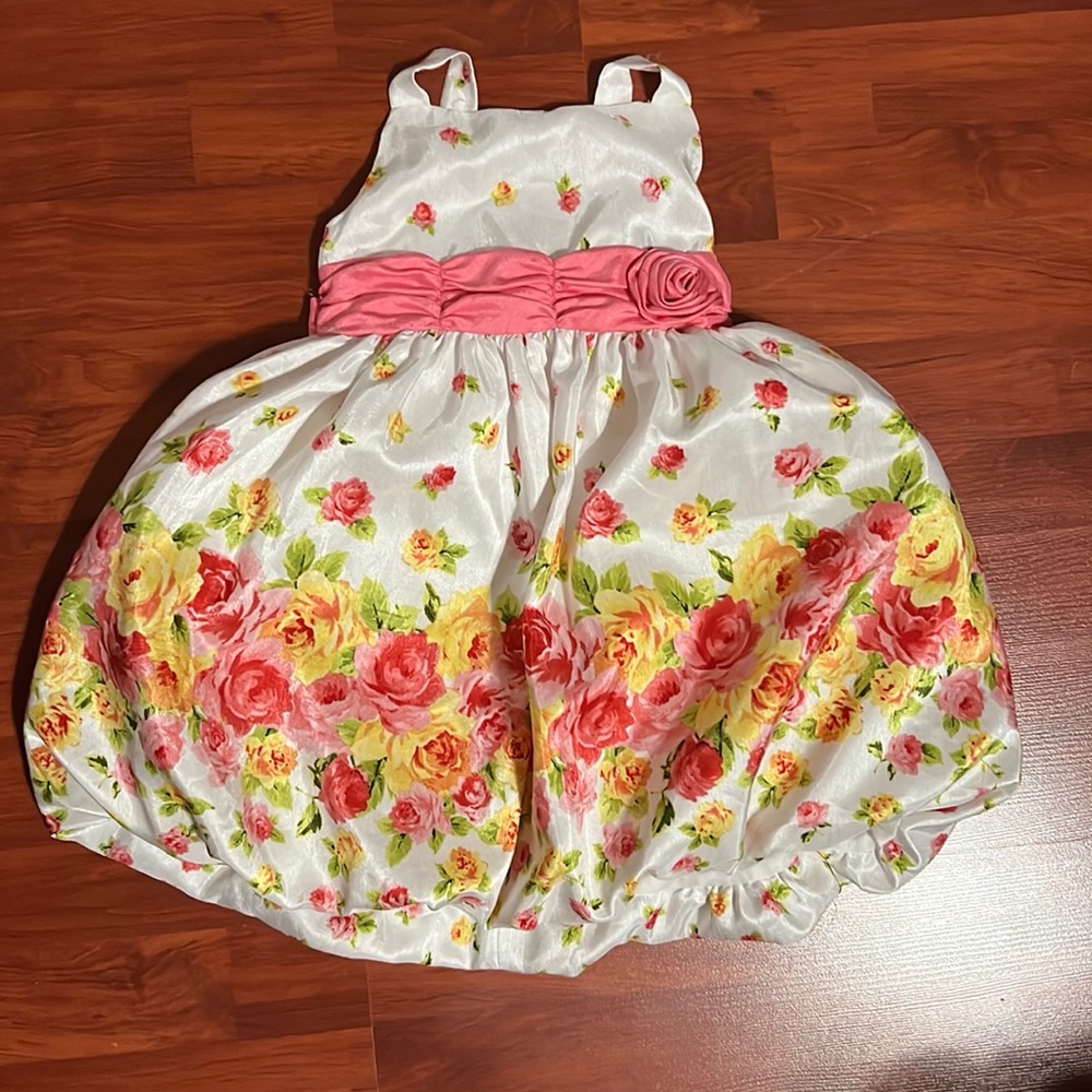 Girls Floral Dress